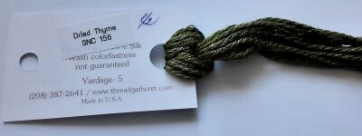 The THREAD GATHERER SILK COLORS SNC 156
