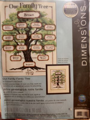 Dimensions 73809 Our Family Tree