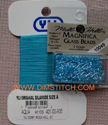 YLI Bead Thread-Aqua